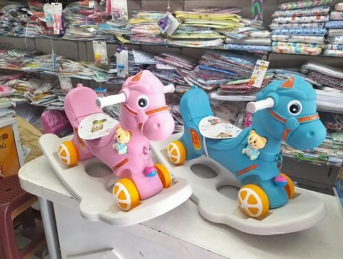 Plastic Roking Horse – the BabyShop Kattankudy