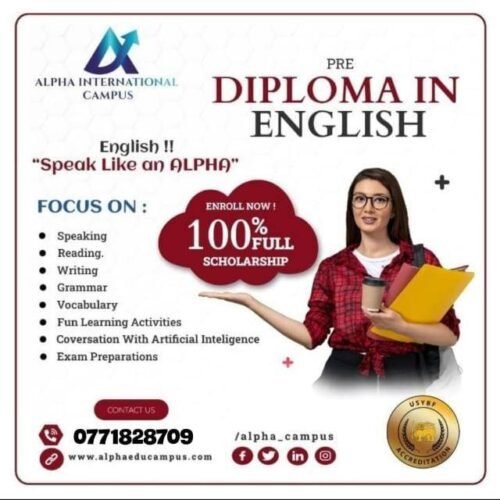 (Pre) Diploma in English - Alpha International Campus