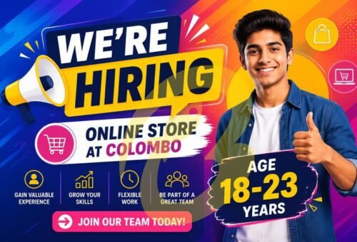 Salesperson தேவை - at Online Store Colombo
